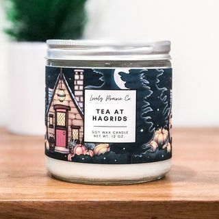 Herbata przy świecy sojowej Hagrida
