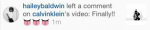 Hailey Baldwin kan lide Justin Bieber Calvin Klein Trommelvideo