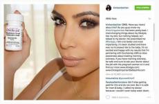 Kim Kardashian Instagram Ad Diclegis
