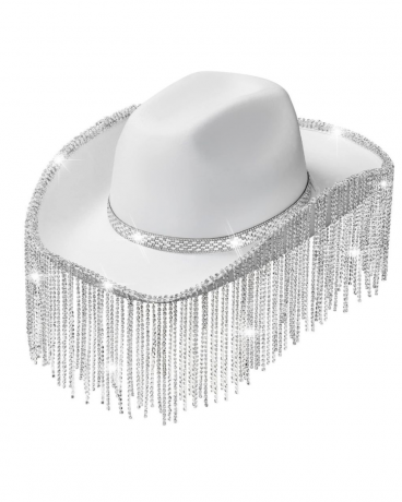 Rhinestone cowgirl hat 