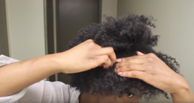 How to Wear a Graduation Cap With Natural Hair - Graduation Cap Hack for Afro Hair