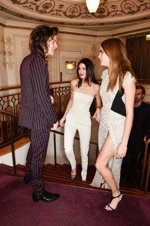 Kendall Jenner in Harry Styles