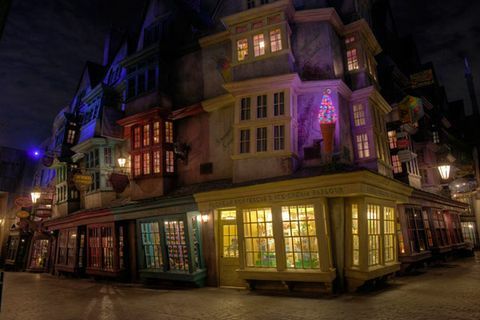 Harry Potterin kokous Diagon Alleyllä
