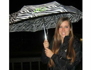 Зонт с монограммой