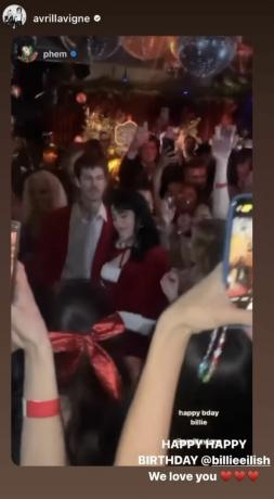 billie eilish e jesse rutherford alla festa per il 21° compleanno di eilish