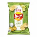Lay's Fried Pickles met Ranch Chips zijn teruggekeerd naar de Snack Aisle