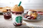 Frappuccino de tarta de cereza americana de Starbucks