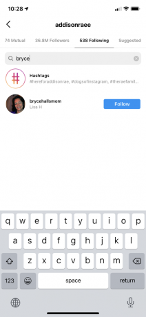 Addison Rae ontvolgt Bryce Hall op Instagram