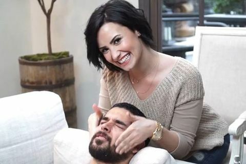 Demi Lovato ir Wilmeris Valderrama