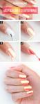 Veelkleurige gestreepte manicure How To