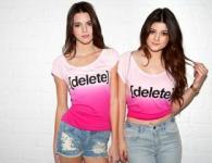 Nanette Lepore ir Seventeen Delete marškinėliai