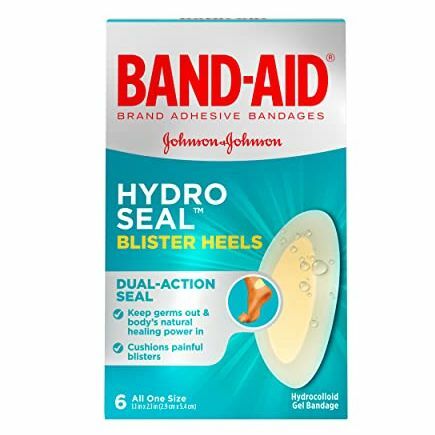 Značka Hydro Seal adhezivní bandáže na puchýře na patách