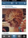 Instagram pro dobrý den vlasů- roztomilé účesy