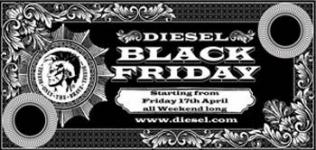 Распродажа Diesel Black Friday