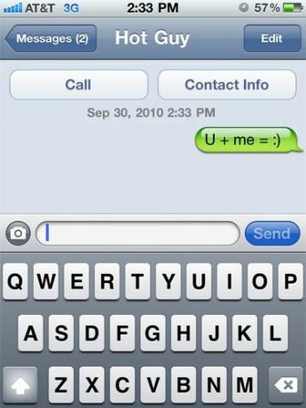 flirterige sms-ideeën