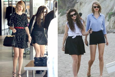 taylor swift lorde matchande outfits