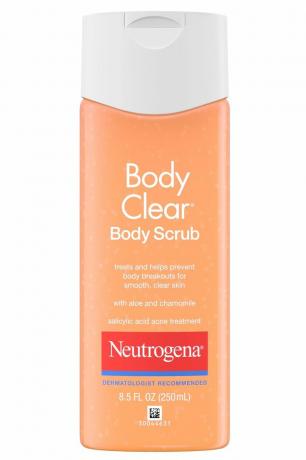 Body Clear Scrub per il corpo senza olio contro l'acne
