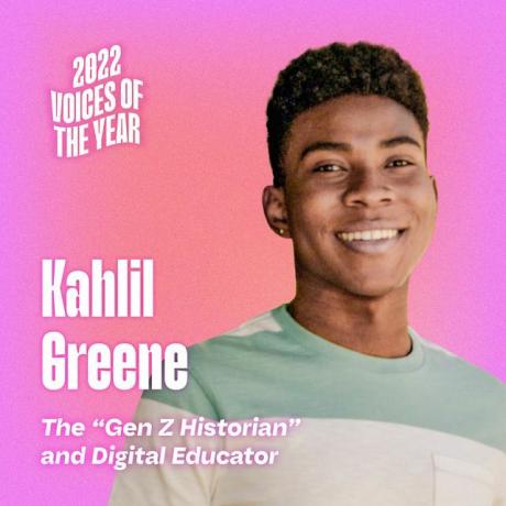 kahlil greene 2022 dix-sept voix de l'année