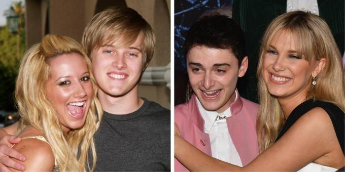 millie bobby brown nooah schnaps sharpay und ryan ashley tisdale lucas grabeel