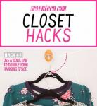 15 trucos de organización de armarios que cambian la vida para niñas que tienen demasiada ropa