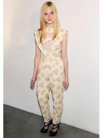 Elle Fanning Rodarte