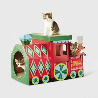 Regatul jucăriilor Trenul de vacanță Casă pentru pisici