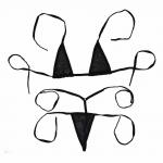 Dove Cameron prinaša vročino v popolnoma črnem zgornjem delu bikinija
