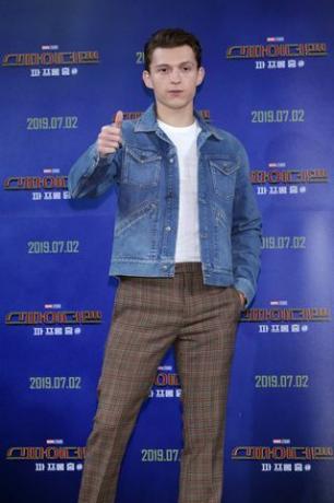 Persconferentie " Spider-Man: Far From Home" in Seoul