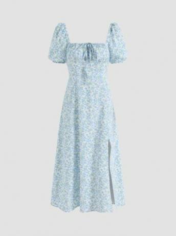 Μίντι φόρεμα με φλοράλ τετράγωνο λαιμό της Ruth's Ditsy