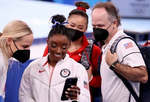 олимпийски игри в Токио на simone biles