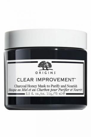 Clear Improvement ™ kull honningmaske for å rense og gi næring