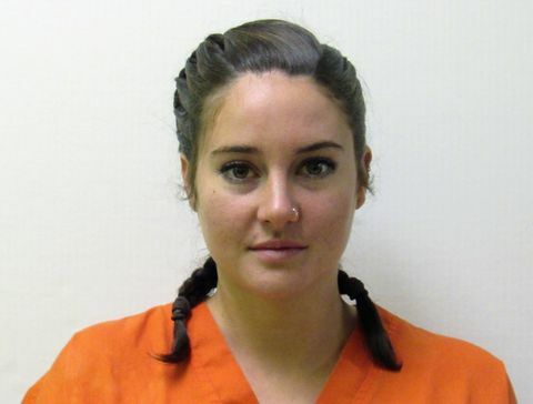 Foto policial de Shailene Woodley