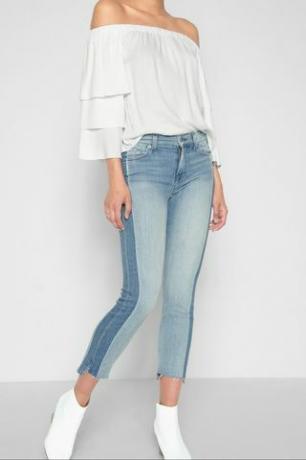 Tweekleurige jeans