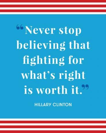 Citation de Hillary Clinton