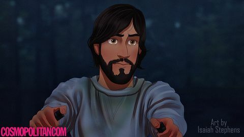 Poils du visage, Animation, Mâchoire, Personnage de fiction, Dessin animé, Barbe, Moustache, Fiction, Peinture, Dessin, 