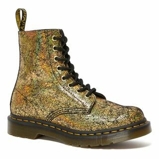1460 Pascal Gold Crackle Boot