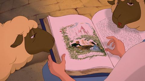 Disney filmelméletek Belle kedvenc könyve