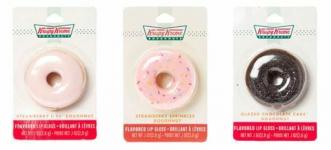 Krispy Kreme aromāta lūpu spīdumi ir klāt, un jums tie visi būs nepieciešami