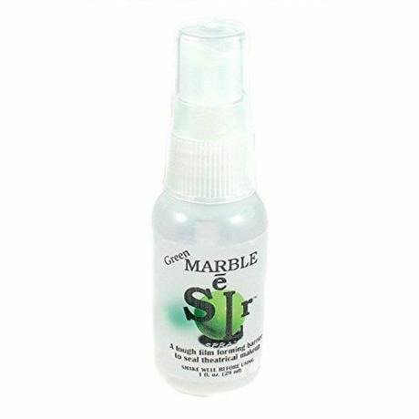 Scellant en vaporisateur de réglage de maquillage imperméable à l'eau à base d'alcool de marbre vert