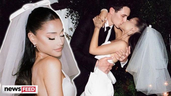 förhandsgranska för MER information om Ariana Grandes intima bröllopsceremoni!