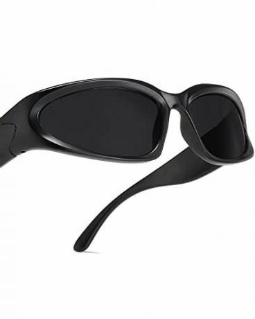 Zawijane sportowe okulary przeciwsłoneczne