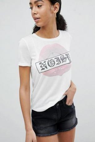 Lippen Slogan Tee