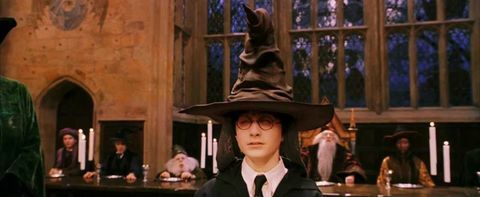 pălărie de sortare Harry Potter