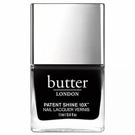 Verniz para unhas Patent Shine 10X em Union Jack Black