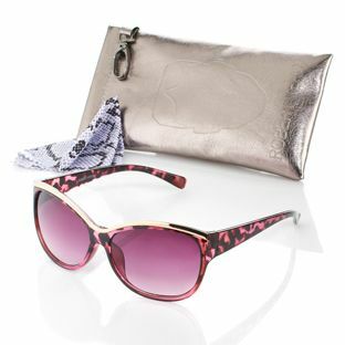Розовые солнцезащитные очки Robert Verdi