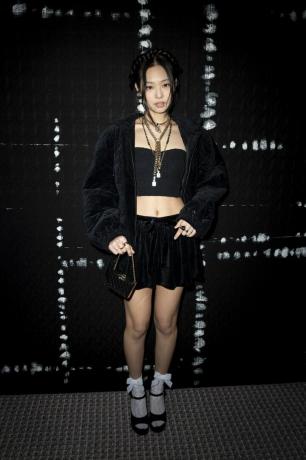 Jennie na pokazie mody Chanel w Paryżu