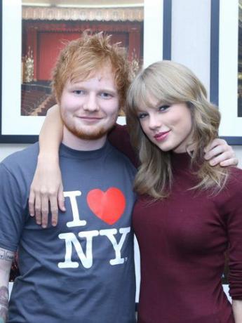 Taylor Swift e Ed Sheeran