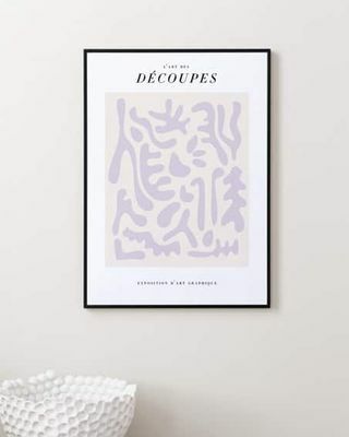 Découpes No1 Poster