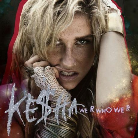 Arte do álbum do single We R Who We R de Ke $ ha