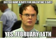 40 smiješnih mema za Valentinovo